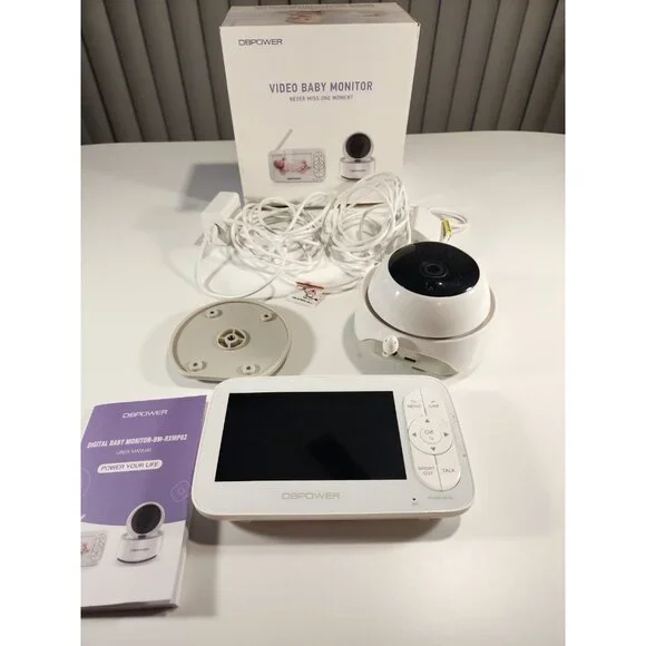 Video Baby Monitor 1080P HD Display Night Vision Two-Way Audio